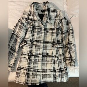 Plaid Women's Coat